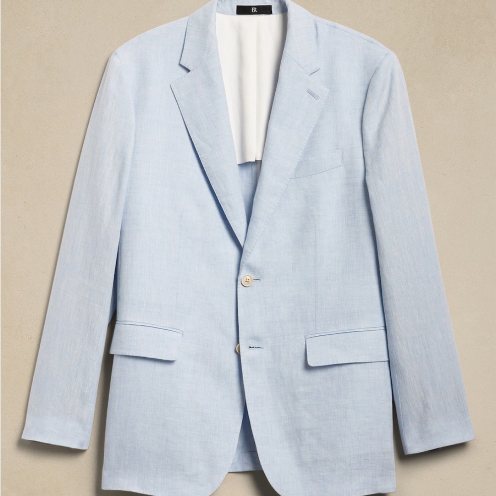 Banana republic European linen jacket